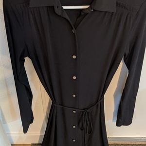 Calvin Klein Black Tie Dress